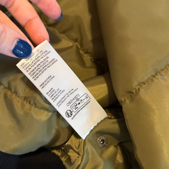 Pilcro Anthropologie Puffer Sport Coat Sz S/M - Picture 8 of 10